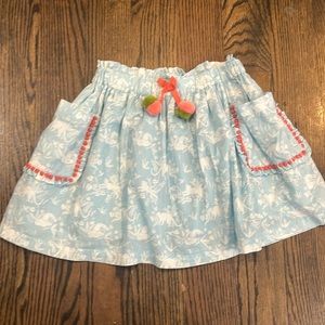 Mini Boden animal print skirt size 7/8